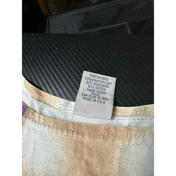 Vintage Body Dreams Tee Bikini Hot Bod Beach Cover Shirt Costume Humor OSFM - Picture 4 of 9